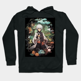 mushishi fanart anime graphic tee Hoodie